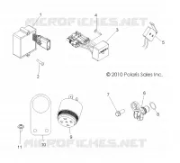 REGULATEUR, RELAYS and ECU