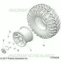 ROUES, REAR