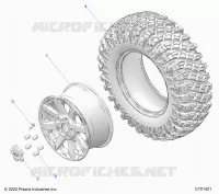 ROUES, FRONT