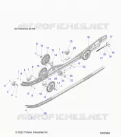 SUSPENSION, RAIL BEAM LH/RH