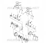 PISTON ET VILEBREQUIN  TRAIL (4921272127041A)