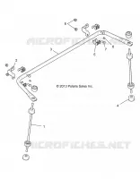 SUSPENSION, STABILISATEUR BRAS ARRIERE
