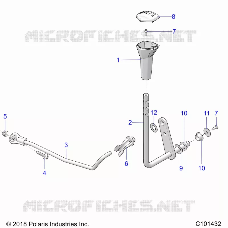 SYSTÃˆME DE TRANSMISSION, GEAR SELECTOR