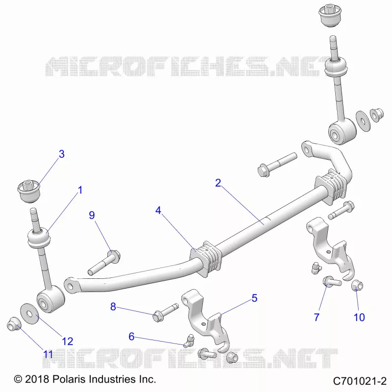 SUSPENSION, FRONT BARRE STABILISATRICE
