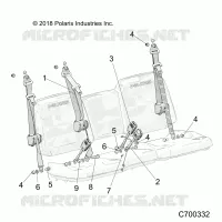 SIEGE BELT AND MOUNTING