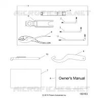 REFERENCES, TOOL KIT AND MANUEL DU PROPRIETAIRE