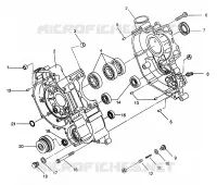 CARTERS MOTEUR Magnum 6X6 W968744 and Magnum 6X6 Swedish S968744 (4936073607D007)