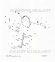STEERING, FIXATION GUIDON