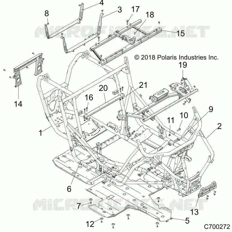 CHASSIS, CHASSIS AND SKID PLATES
