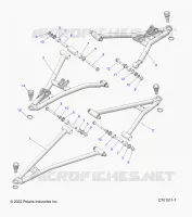 SUSPENSION AVANT CONTROL ARMS