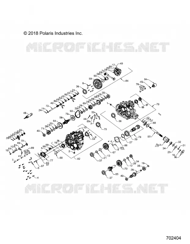 DRIVE TRAIN, PONT PRINCIPAL