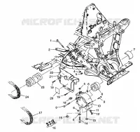 TRANSMISSION AVANT SPORTSMAN 400L W97AC38C (4939673967B003)