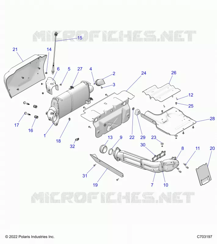 ENGINE, ECHAPPEMENT