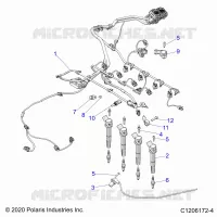 ELECTRICITE, WIRE HARNESS, ENGINE