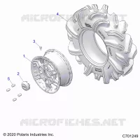 ROUES, FRONT