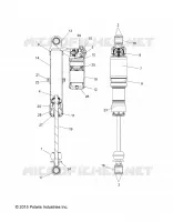 SUSPENSION, AMORTISSEUR, IFS (7044388)