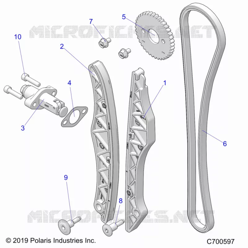 CHAINE DE DISTRIBUTION AND TENSIONER
