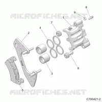 FREIN AVANT CALIPER