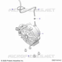 SYSTÃˆME DE TRANSMISSION, FRONT GEARCASE MOUNTING