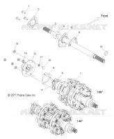 SYSTÈME DE TRANSMISSION, JACKSHAFT AND ARBRE DE TRANSMISSION