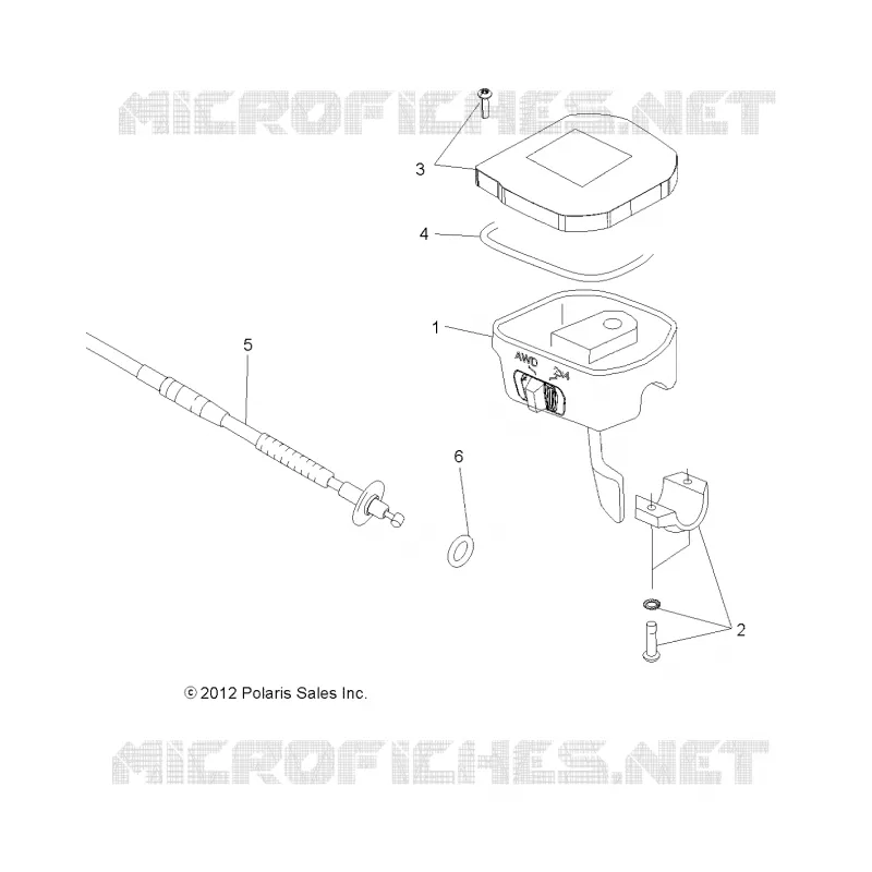 DIRECTION, INSTRUMENTS, ACCELERATEUR ASM. AND CABLE