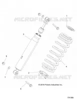 SUSPENSION AVANT SHOCK MOUNTING