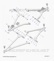 SUSPENSION AVANT CONTROL ARMS