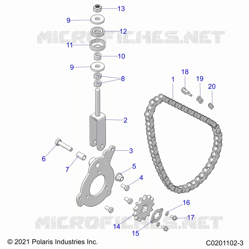 SYSTÃˆME DE TRANSMISSION, CHAIN TENSIONER AND SPROCKET