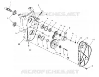 CARTER DE CHAINEE 440 XCR 0961660 (4932113211B009)