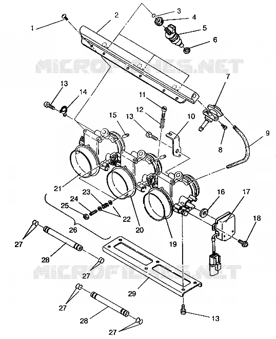 ACCELERATEUR RXL TOURING E940869 (49274327430042)
