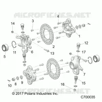 SUSPENSION AVANT HUB