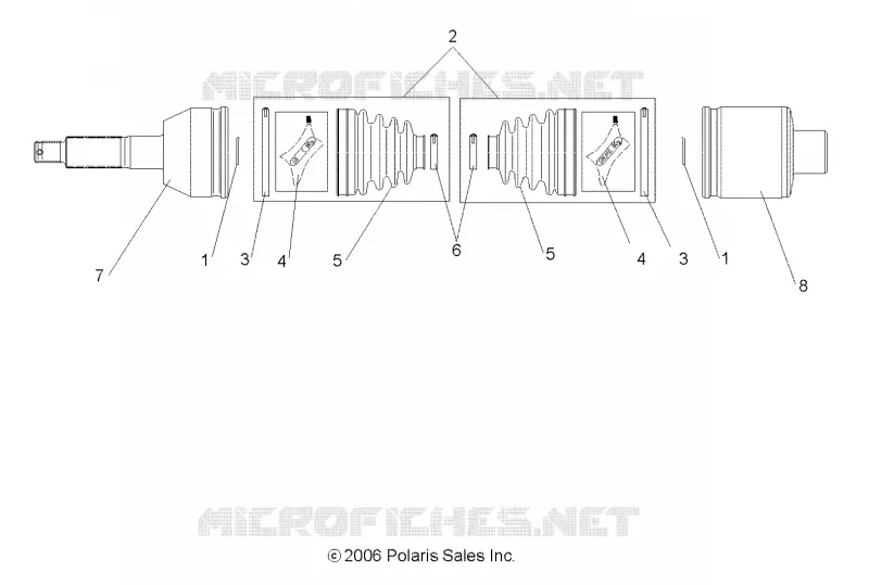 ARBRE DE TRANSMISSION, MID