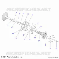 SYSTÃˆME DE TRANSMISSION, PRIMARY CLUTCH