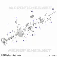 SYSTÃˆME DE TRANSMISSION, PRIMARY CLUTCH