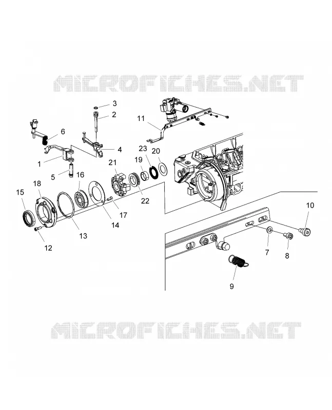 ENGINE, SPEED GOVERNOR