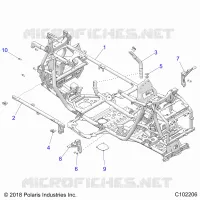 CHASSIS, MAIN CADRE
