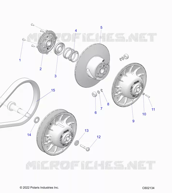 SYSTÃˆME DE TRANSMISSION, CLUTCH, SECONDARY