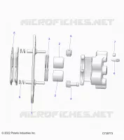 FREIN AVANT CALIPER