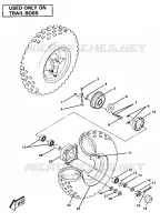 ROUE AVANT ASSEMBLY-TRAIL BOSS (4911701170026A)
