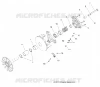 SYSTÈME DE TRANSMISSION, PRIMARY CLUTCH