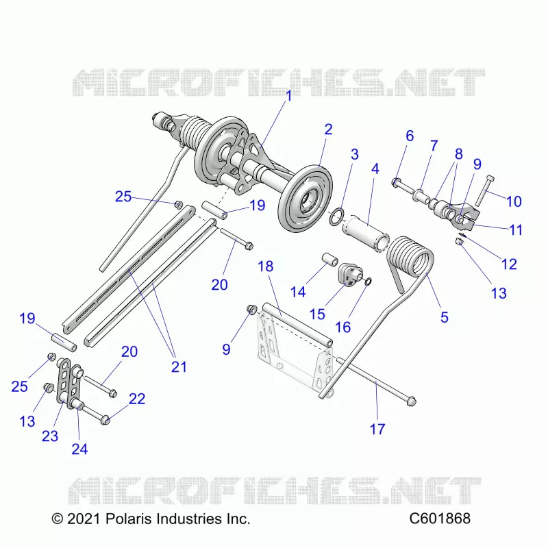 SUSPENSION, BRAS DE SUSPENSION ARRIERE