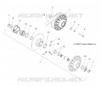 SYSTÈME DE TRANSMISSION, SECONDARY CLUTCH