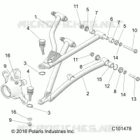 SUSPENSION AVANT A-ARMS