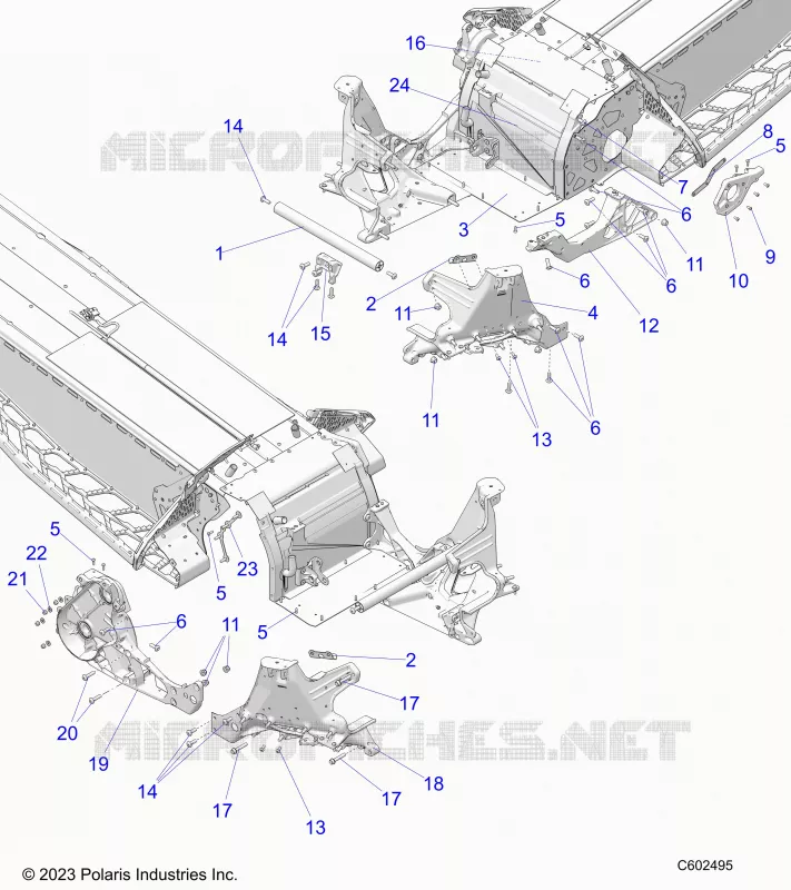 CHASSIS, BULKHEAD ASM.