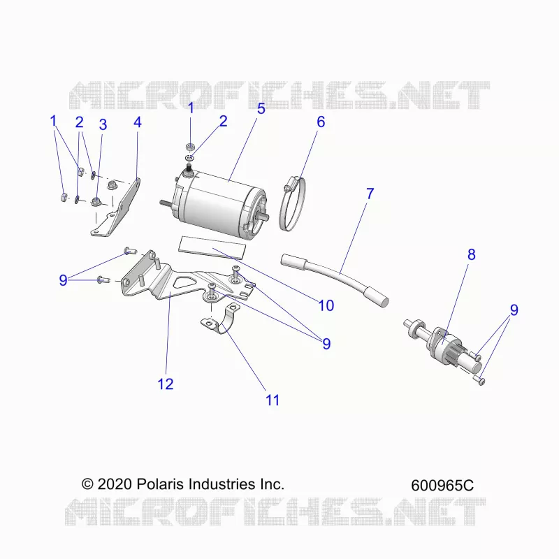 DEMARREUR MOTOR