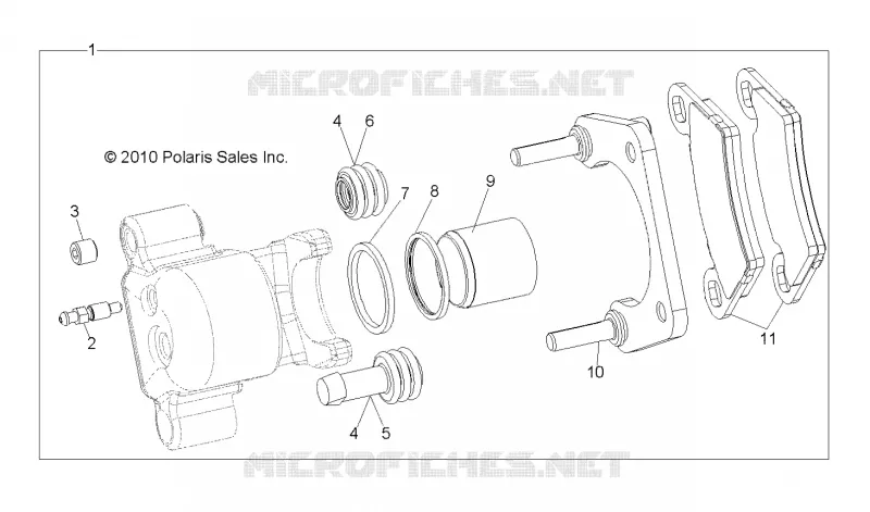 FREIN ARRIERE CALIPER