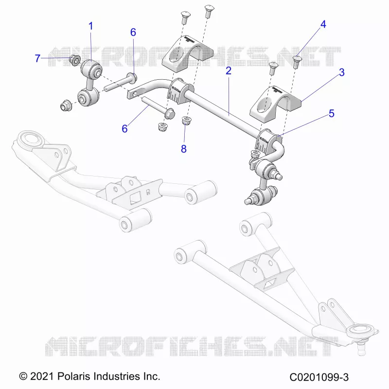 SUSPENSION, FRONT BARRE STABILISATRICE