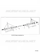 SYSTEME DE TRANSMISSION, FRONT HALF SHAFT