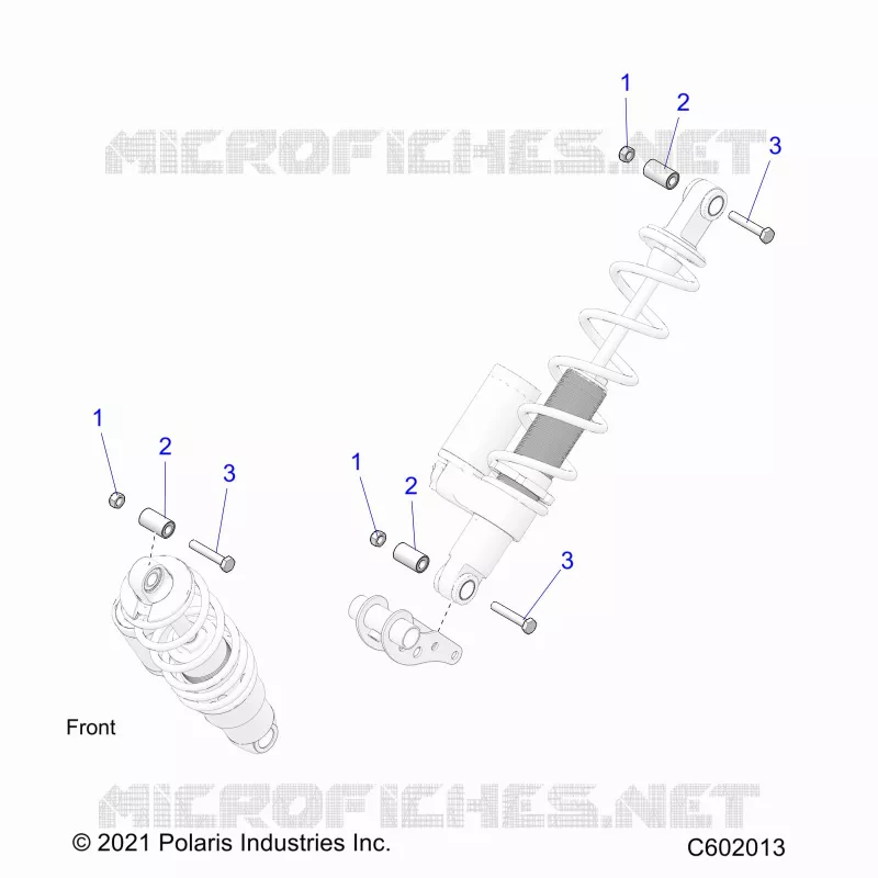 SUSPENSION, SUPPORT AMORTISSEUR , REAR SUSP.