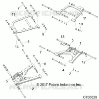 SUSPENSION ARRIERE CONTROL ARMS